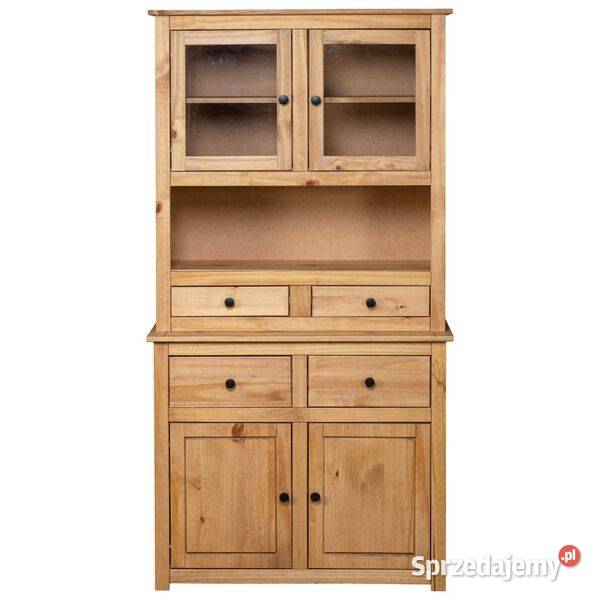 vidaXL Kredens 93x405x180 lita sosnaSKU282700 mazowieckie Warszawa sprzedam