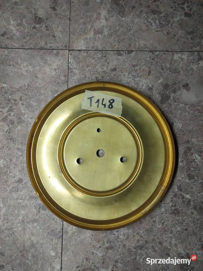 T148 Tarcza starego zegara blaszana 18 5428mm pomorskie