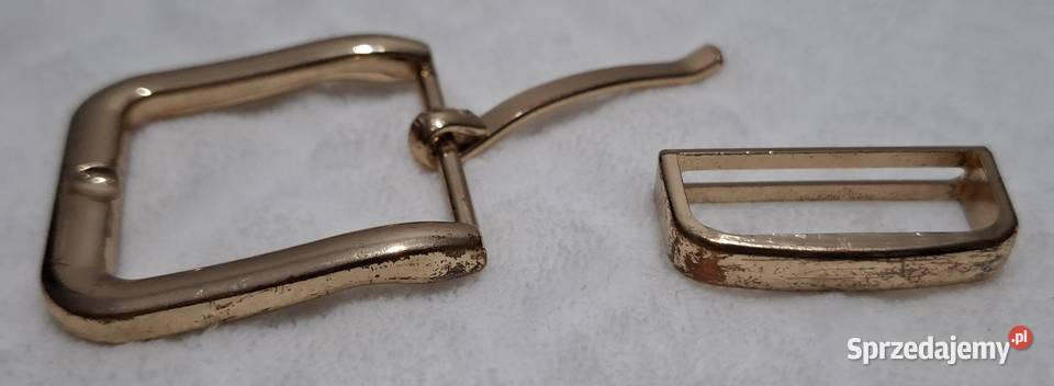 Klamra złota 4x44 szlufka metalowa 29 Czeladź sprzedam