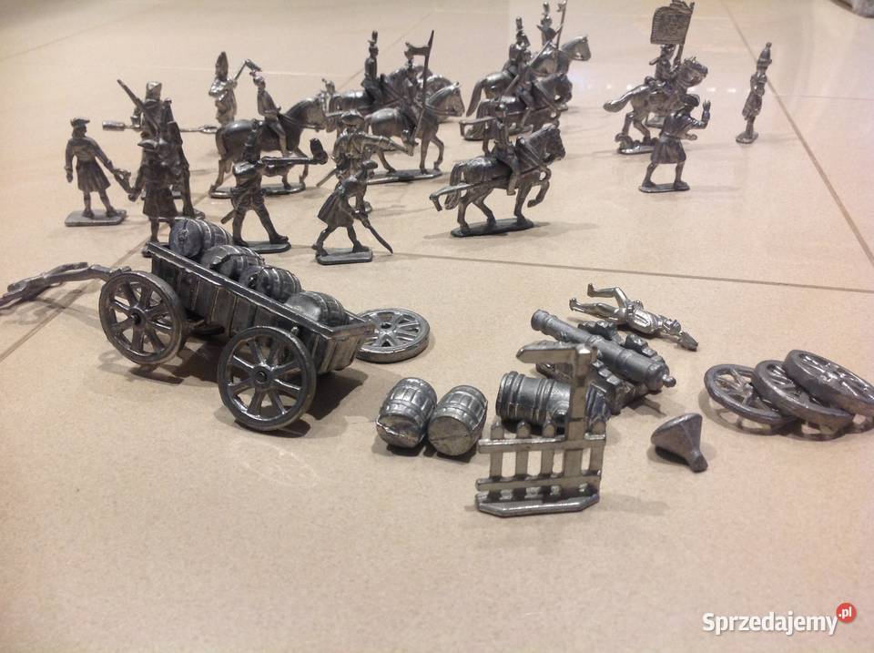 Zestaw Żołnierzyków Cynowych Żołnierzyki Cynowe lubuskie Nowa Sól