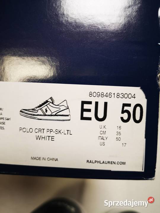Polo Ralph Lauren buty sportowe męskie r 50 34.5cm Gorzów Wielkopolski