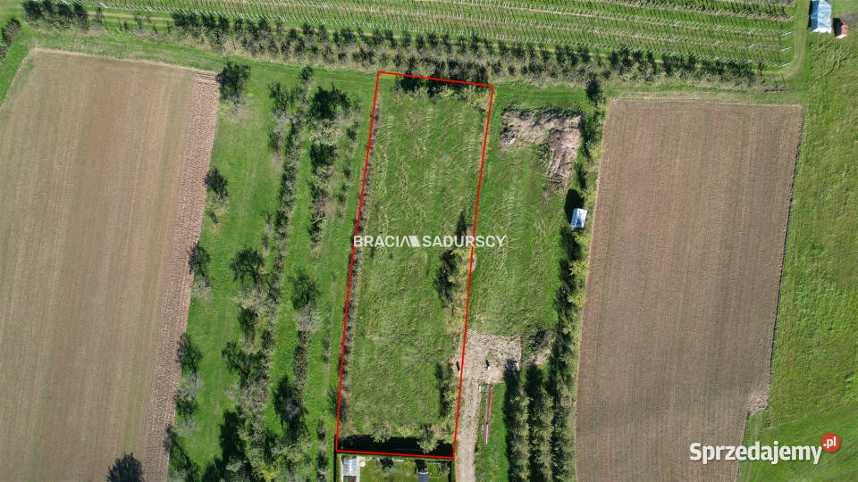 Działka Łukowica 1949m2 szambo małopolskie