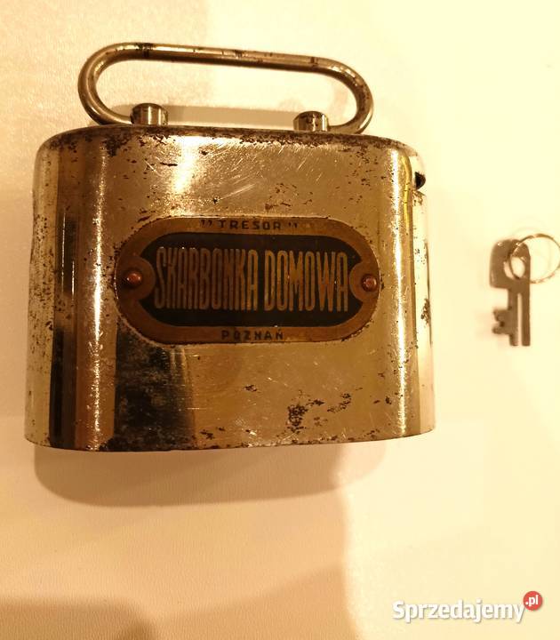 Skarbonka domowa TRESOTPoznań 1932 vintage łódzkie