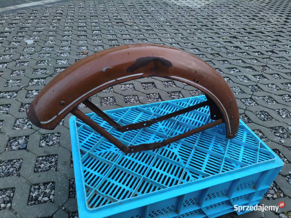 Błotnik przedni WSK brązowy oryginał Lublin sprzedam