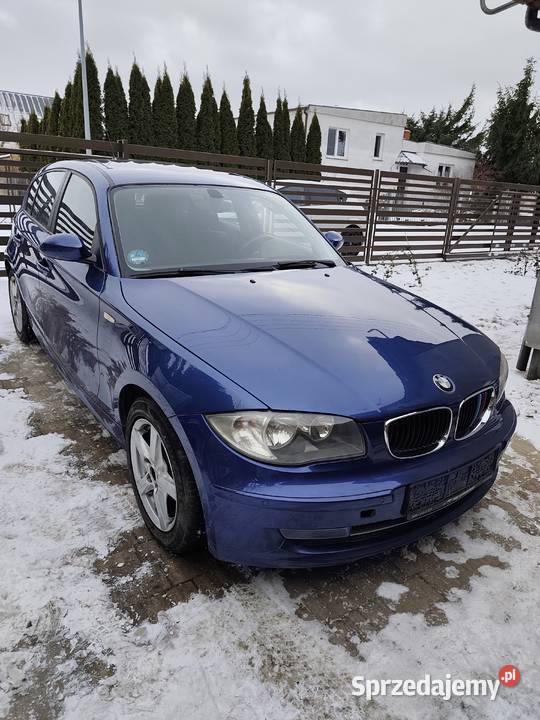 BMW E87 118i 143 Piękny Kolor Do Naprawy Silnik Rok produkcji 2007 Seria 1 Poznań