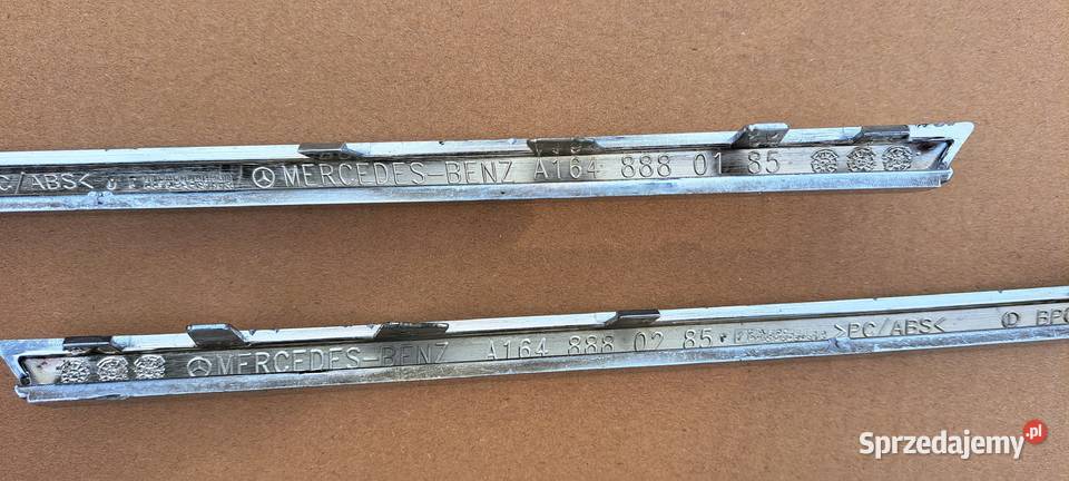 CHROMY GRILLA MERCEDES ML W164 A1648880085 sprzedam