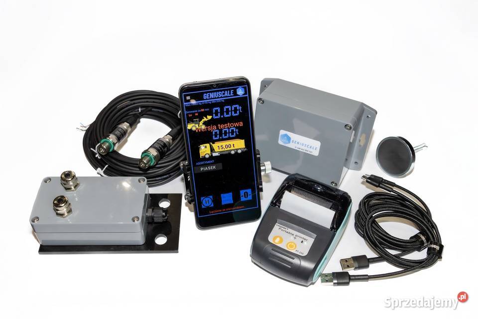 Waga elektroniczna GeniuScale do ładowarek Koła i wagi