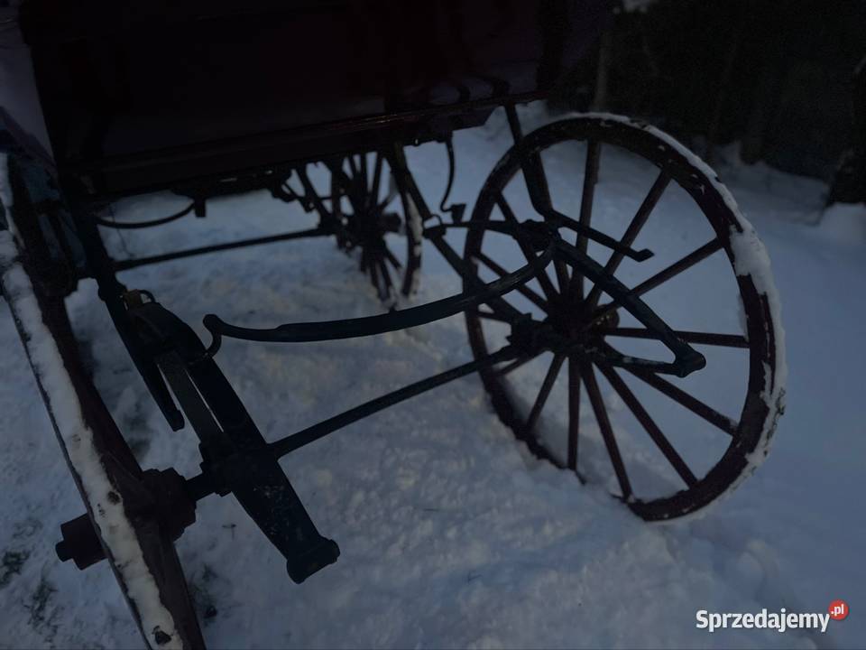 Sprzedam wagonetkdorożkę możliwy transport Piotrków Trybunalski sprzedam