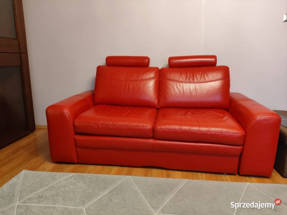 Komplet sof skórzanych z fotelem helvetia Szczecinek