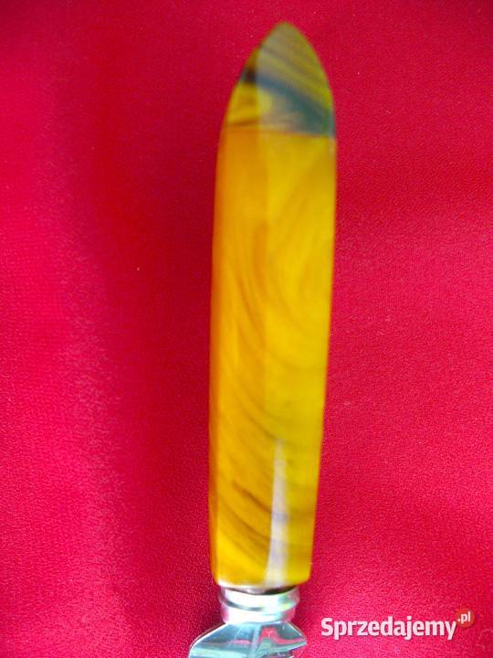 Łopatka do tortu ciast Uchwyt bakelit katalinowy szary Sztućce Siedlce