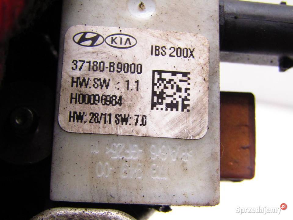 KLEMA MINUSOWA 10 MPI HYUNDAI i10 II 37180B9000 osobowe lubelskie