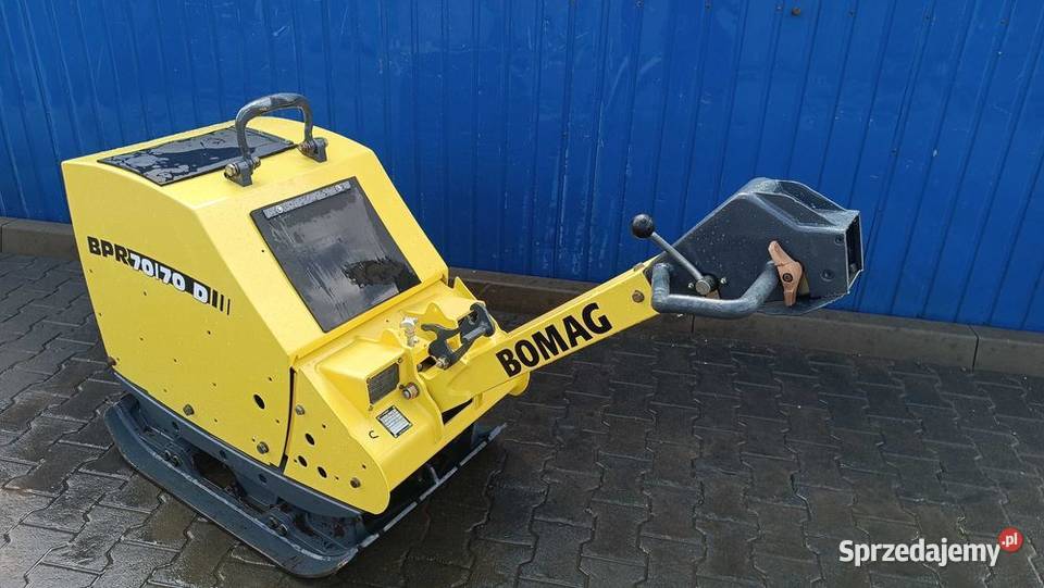 Zagęszczarka BOMAG BPR 7070 D 13r Wacker 6055 Sułów