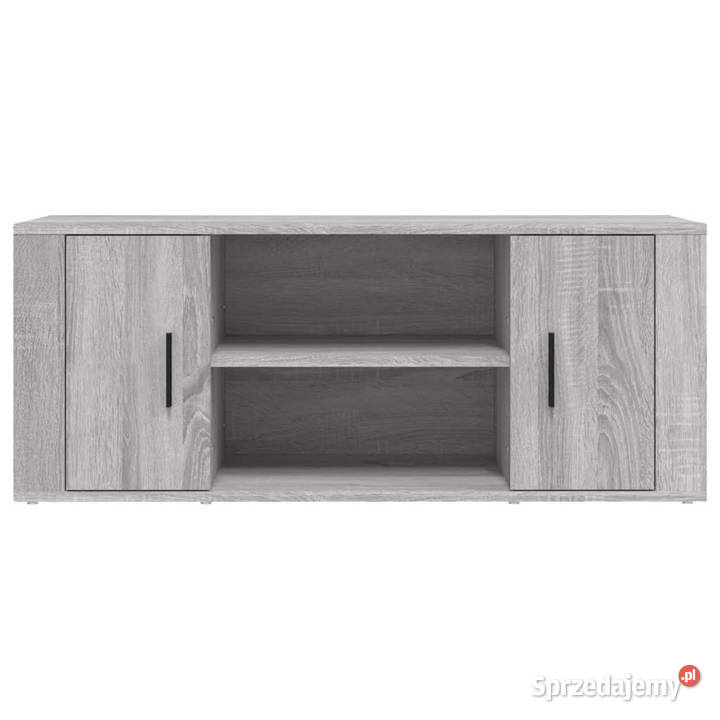 Szafka pod telewizor szary dąb sonoma 100x35x40