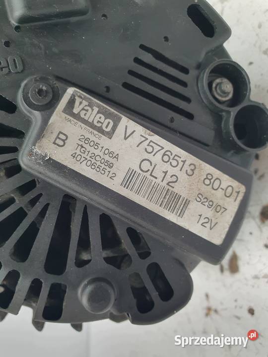 ALTERNATOR Peugeot Partner 308 16 THP V757651380 lubelskie Chełm