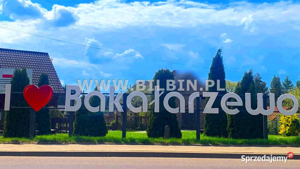 Działka Bakałarzewo 1000 metrów