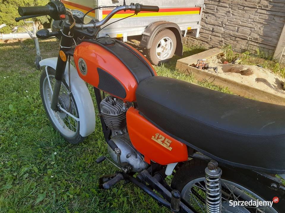 WSK 125 B3 1983r zarejestrowana zamiana MZ ETZ Nowy Korczyn