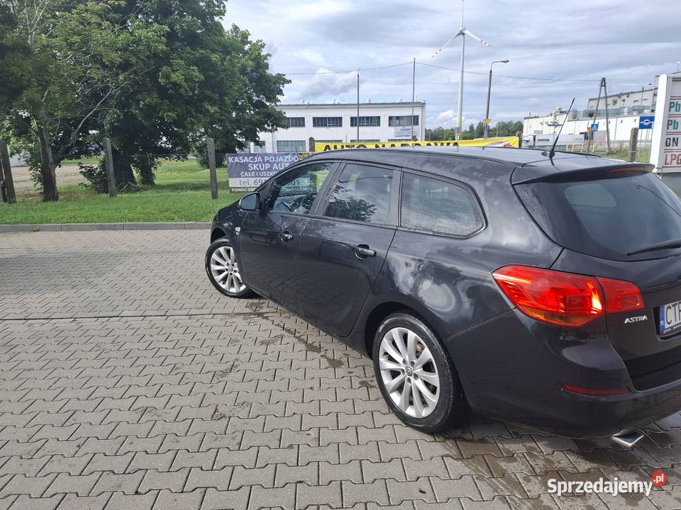 Opel Astra J 14T z LPG Zarejestrowany w Polsce Solec Kujawski