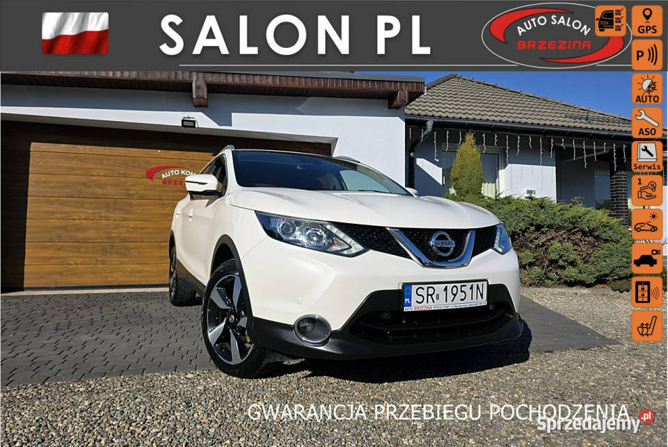 Nissan Qashqai panorama dach II 20132021 Qashqai Rydułtowy