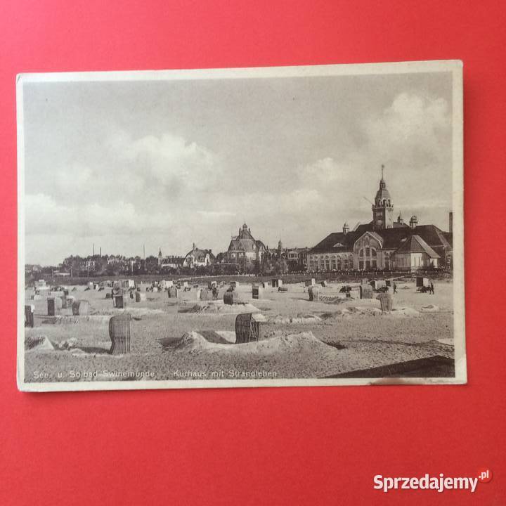 1484 Niemiecka Widokówka Świnoujście Szczecin