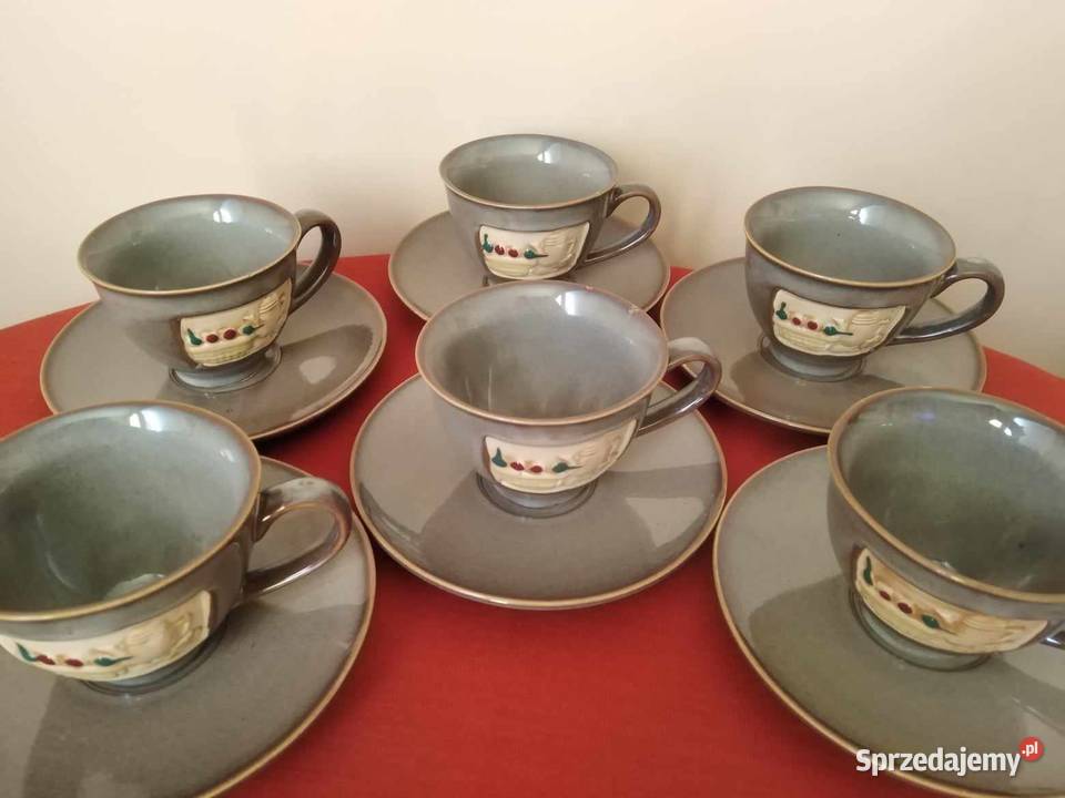 Filiżanki ceramiczne 6 Wałbrzych sprzedam