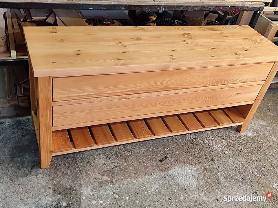 Szafka łazienkowa lite drewno sosnowe 48cm łódzkie Zduńska Wola