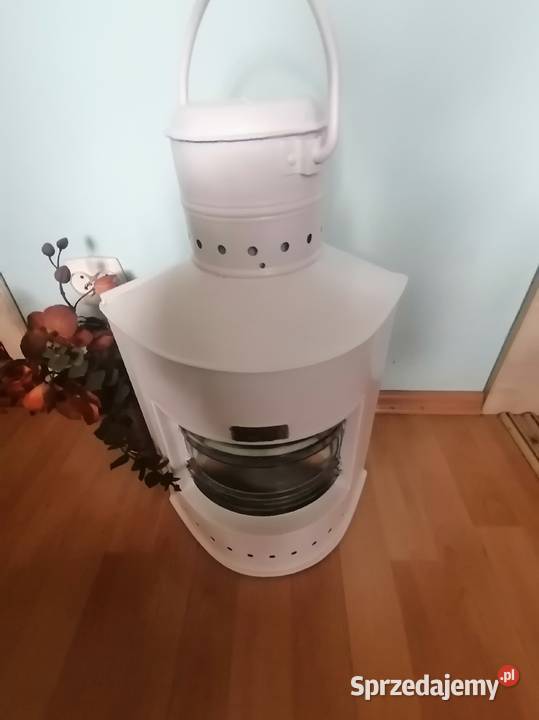 Duża Lampa okrętowa na naftę Atrt Deco z łat 50 Kraków sprzedam