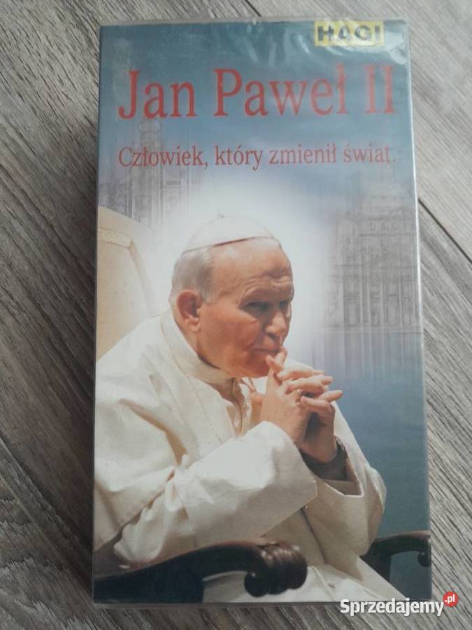 Jan Paweł II człowiek który zmienił świat VHS Filmy małopolskie