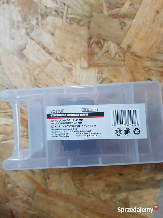 Otwornica do Metalu z węglikiem spiekanym 45mm wielkopolskie