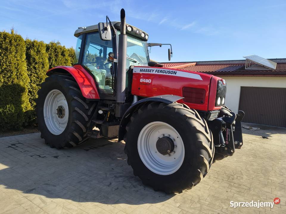 Massey Ferguson 6490 lubelskie Grabów Szlachecki