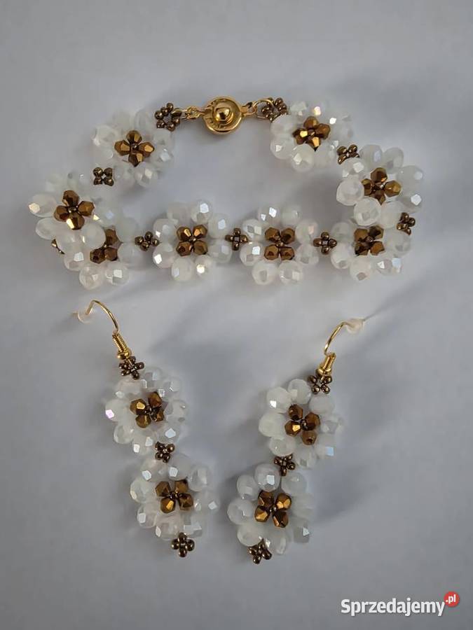 Damska bransoletka i kolczyki dł 195 Tenczynek