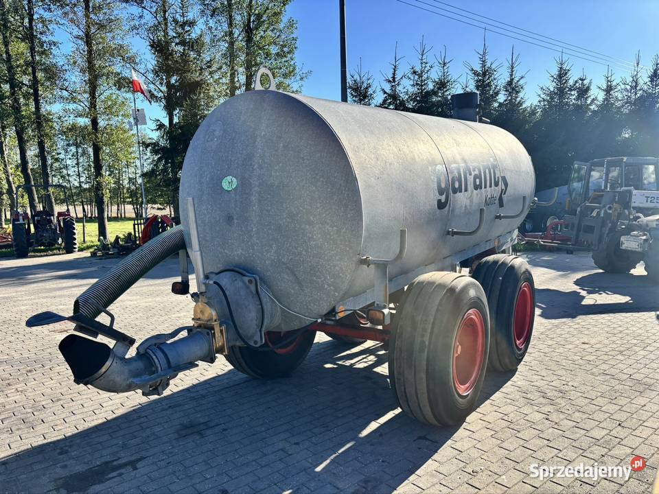 Beczkowóz Kotte Garant 7000 litrów beczka Beczkowozy Myszyniec