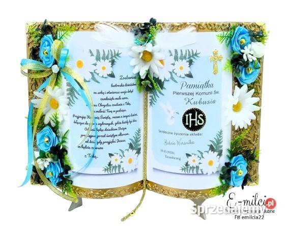 Księga Pamiątka z okazji Chrztu Św Urodzin Zielona Góra