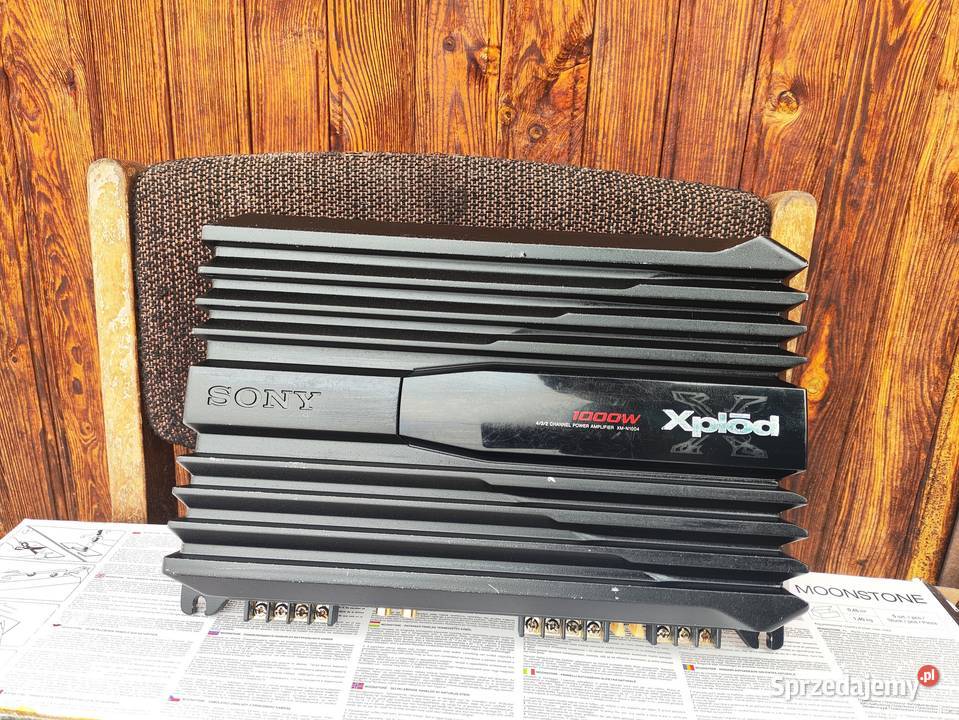 Wzmacniacz samochodowy 4 kanałowy SONY XMN1004 śląskie Niegowonice
