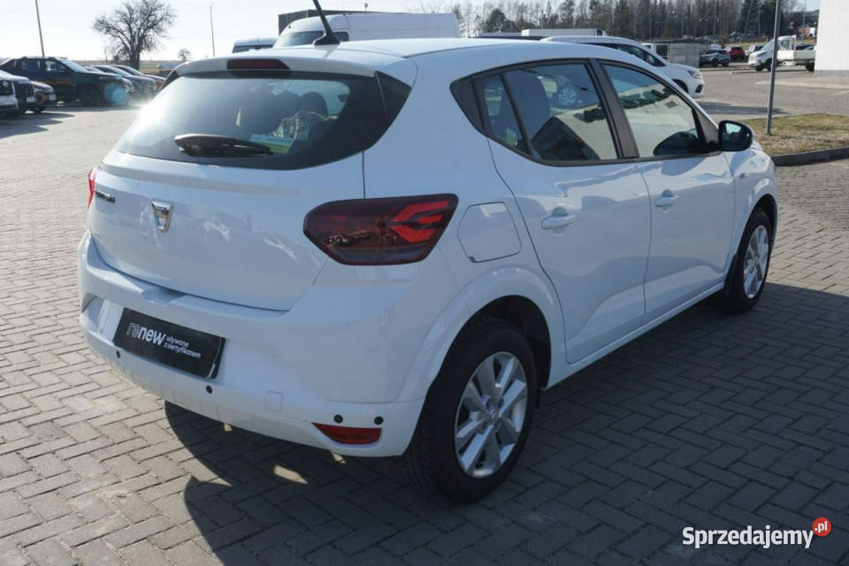 Dacia Sandero 10TCe 90 Comfort salon I nieuszkodzony Lublin