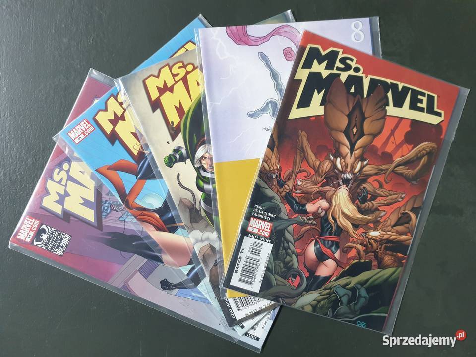 Ms Mavel 5 oryginalnych komiksów USA Gdynia