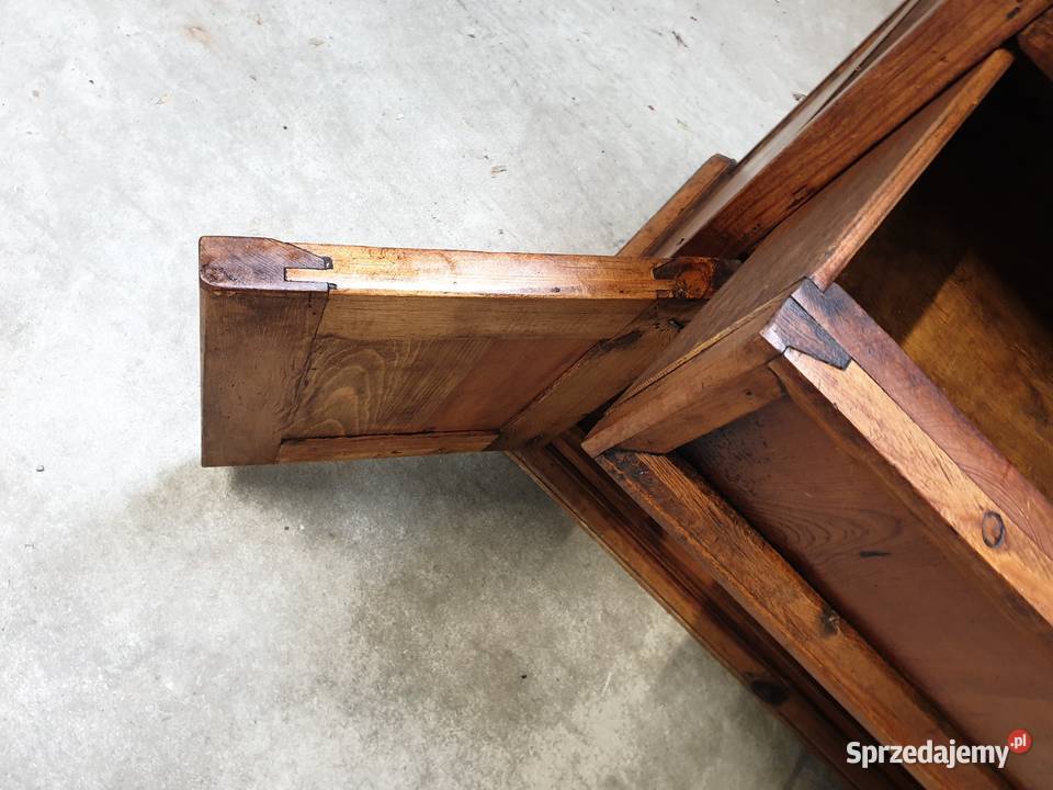 Piękna meksykańska szafka telewizyjna wykonana z RTV Gdańsk