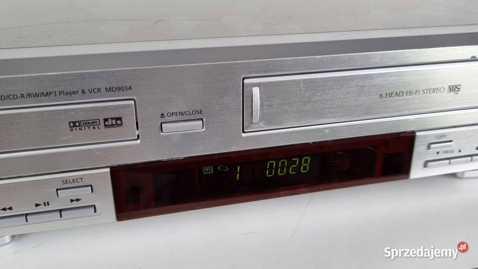 Medion Video i DVD 6 głowic MD 9034 MD9034 Międzychód