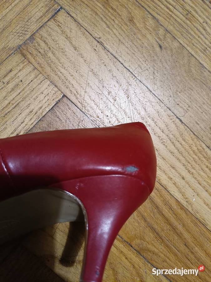 Szpilki czerwone Gdańsk sprzedam