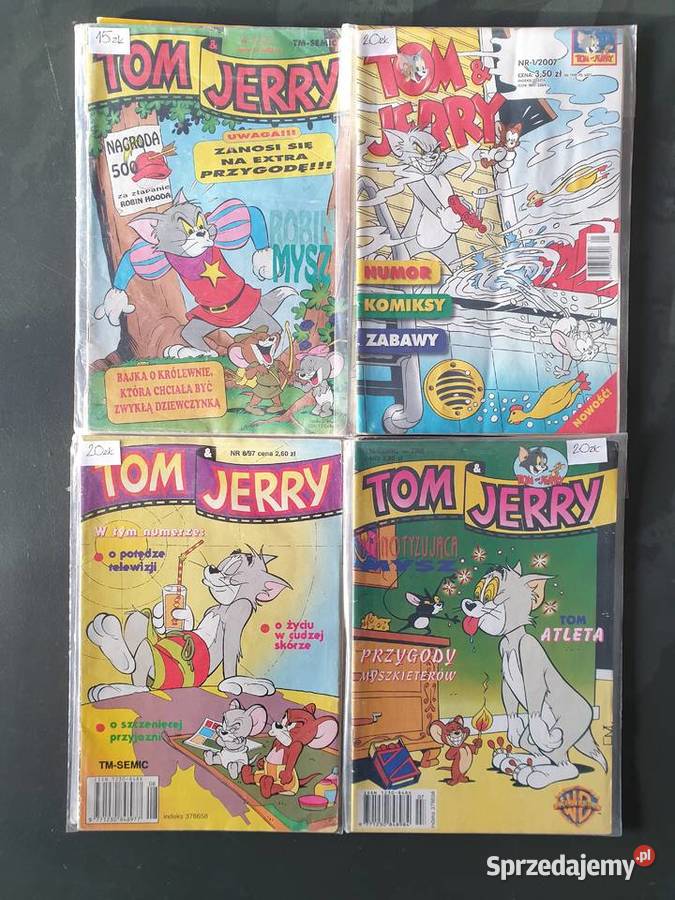 Tom i Jerry zestaw 13 komiksów Gdynia