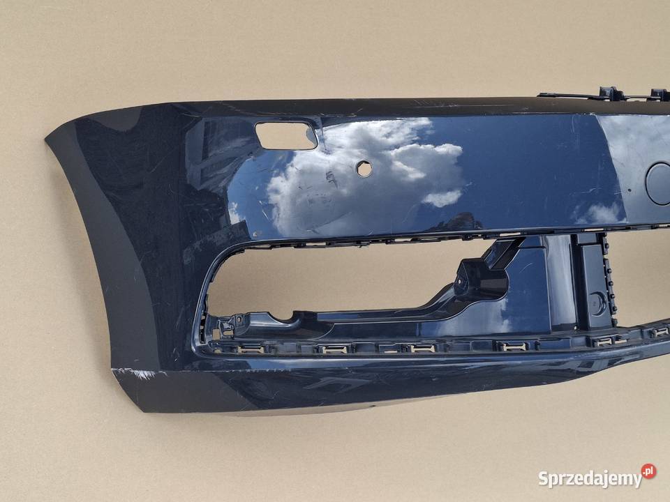 VW PASSAT B7 ZDERZAK PRZÓD PRZEDNI SPRYSKI PDC Bieleń