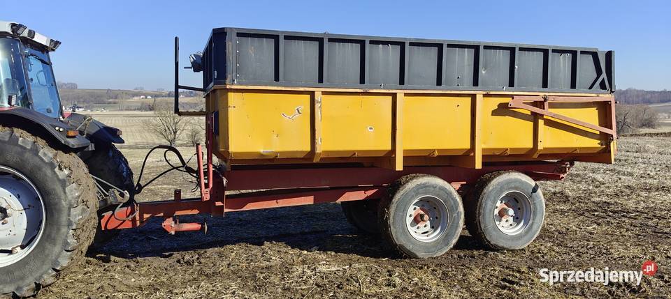 Przyczepa tandem wywrotka 14t skorupowa Kijany