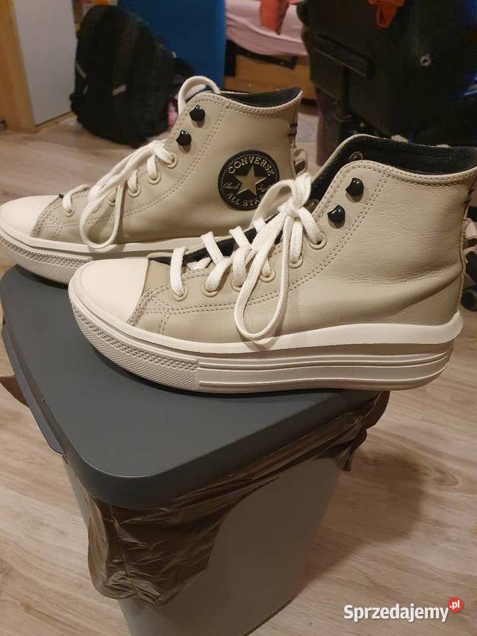 Trampki converse skóra naturalna 39r skóra Kraków