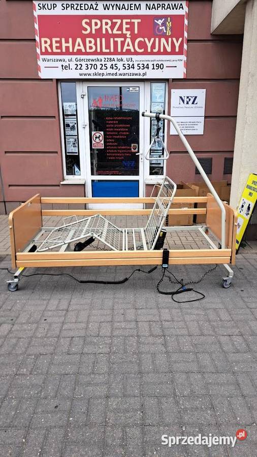 Wynajem Łóżek Rehabilitacyjnych 100 zlmsc bez Warszawa