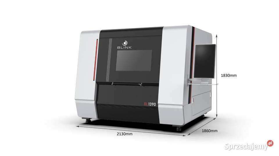 Wycinarka laserowa fiber 1500W Raycus BLINK pomorskie Gdańsk