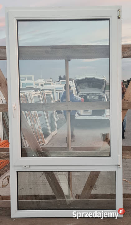 OKNA KacprzaK 120X203 OKNO Używane Plastikowe