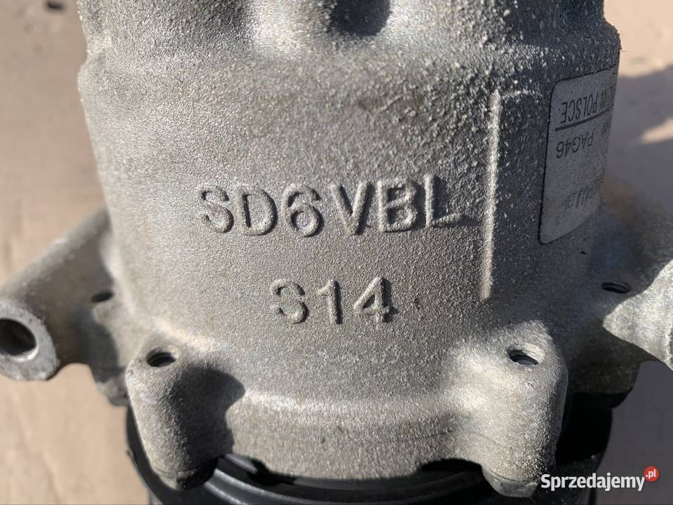 SD6VBL sprężarka kompresor klimatyzacji citroen Szczecin