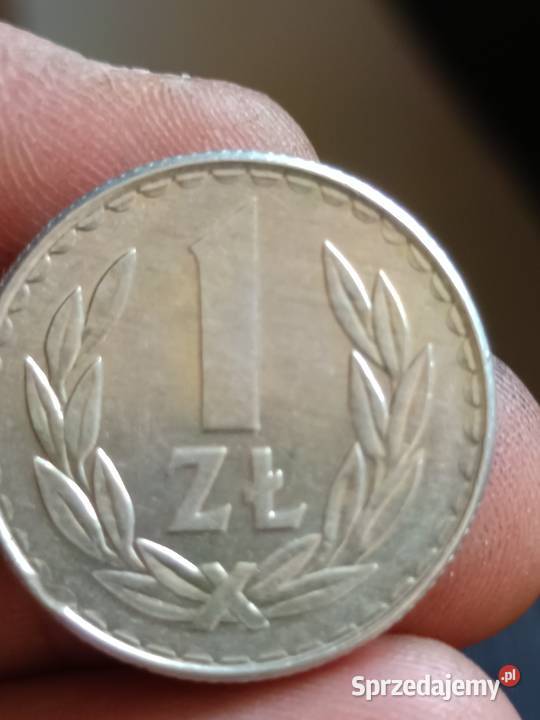 Sprzedam 1 zl 1987 r lekka skretka zle bita data lubelskie Chełm sprzedam