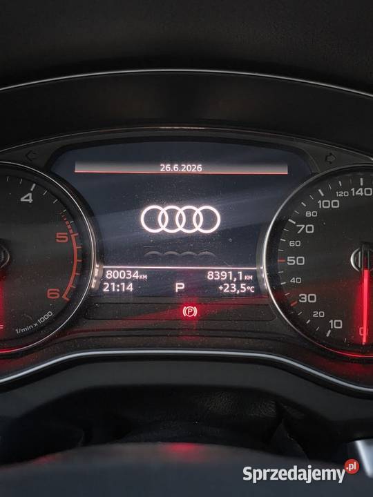 Audi Q5 40 TDI mHEV Quattro S tronic serwisowany światła przeciwmgielne Kraków sprzedam