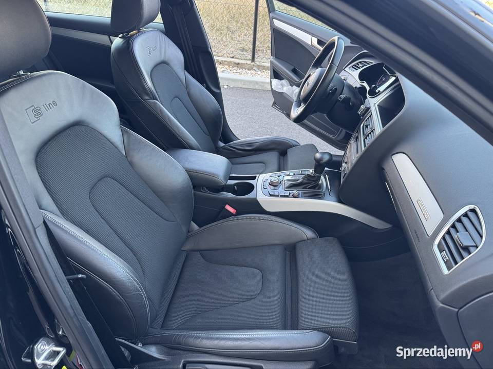 Audi A4 Avant Niski przebieg serwis ASO sline elektryczne lusterka Mszana Górna sprzedam