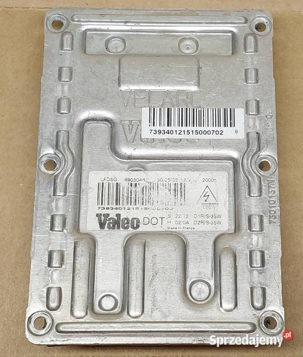 PRZETWORNICA XENON VALEO LAD5G 89030461 osobowe dolnośląskie Mielęcin